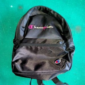 Black mini champion backpack